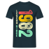 1982 Geburtstags Shirt Legend Since 1982 Retro Style Geschenk Geschenkidee T-Shirt - Navy