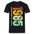 1985 Geburtstags Shirt Legend Since 1985 Retro Style Geschenk Geschenkidee T-Shirt - Schwarz