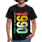 1990 Geburtstags Shirt Legend Since 1990 Retro Style Geschenk Geschenkidee T-Shirt - Schwarz