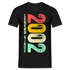 2002 Geburtstags Shirt Legend Since 2002 Retro Style Geschenk Geschenkidee T-Shirt - Schwarz