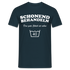 40. Geburtstags Shirt Schonend behandeln Geschenk Geschenkidee T-Shirt - Navy