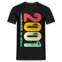 2001 Geburtstags Shirt Legend Since 2001 Retro Style Geschenk Geschenkidee T-Shirt - Schwarz