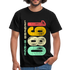 1980 Geburtstags Shirt Legend Since 1980 Retro Style Geschenk Geschenkidee T-Shirt - Schwarz