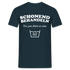 60. Geburtstags Shirt Schonend behandeln Geschenk Geschenkidee T-Shirt - Navy