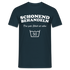 50. Geburtstags Shirt Schonend behandeln Geschenk Geschenkidee T-Shirt - Navy