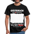 21. Geburtstag Gästebuch Shirt erst unterschreiben Lustiges Geschenk T-Shirt - Schwarz