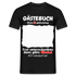 31. Geburtstag Gästebuch Shirt erst unterschreiben Lustiges Geschenk T-Shirt - Schwarz