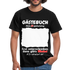 37. Geburtstag Gästebuch Shirt erst unterschreiben Lustiges Geschenk T-Shirt - Schwarz