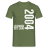 18. Geburtstag Shirt Legendär seit Juni 2004 Geschenk Geschenkidee T-Shirt - Militärgrün