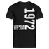 50. Geburtstag Shirt Legendär seit Juni 1972 Geschenk Geschenkidee T-Shirt - Schwarz