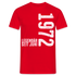 50. Geburtstag Shirt Legendär seit Juni 1972 Geschenk Geschenkidee T-Shirt - Rot