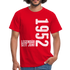 70. Geburtstag Shirt Legendär seit Juni 1952 Geschenk Geschenkidee T-Shirt - Rot
