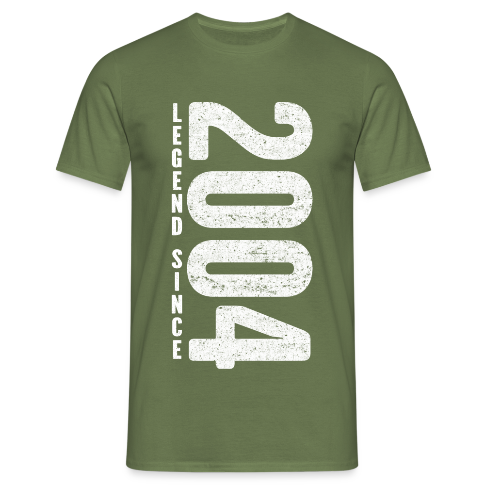 18. Geburtstag Shirt Legend Since 2004 Geschenk Geschenkidee T-Shirt - Militärgrün