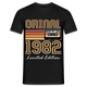 40. Geburtstag Geschenk Shirt Jahrgang 1982 Retro Männer T-Shirt - Schwarz