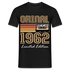 60. Geburtstag Geschenk Shirt Jahrgang 1962 Retro Männer T-Shirt - Schwarz