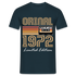 50. Geburtstag Geschenk Shirt Jahrgang 1972 Retro Männer T-Shirt - Navy
