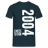 18. Geburtstag 2004 Limited Edition Geschenkidee T-Shirt - Navy