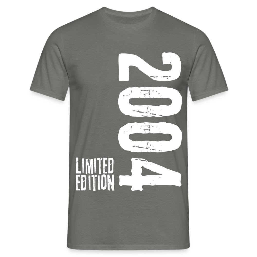 18. Geburtstag 2004 Limited Edition Geschenkidee T-Shirt - Graphit