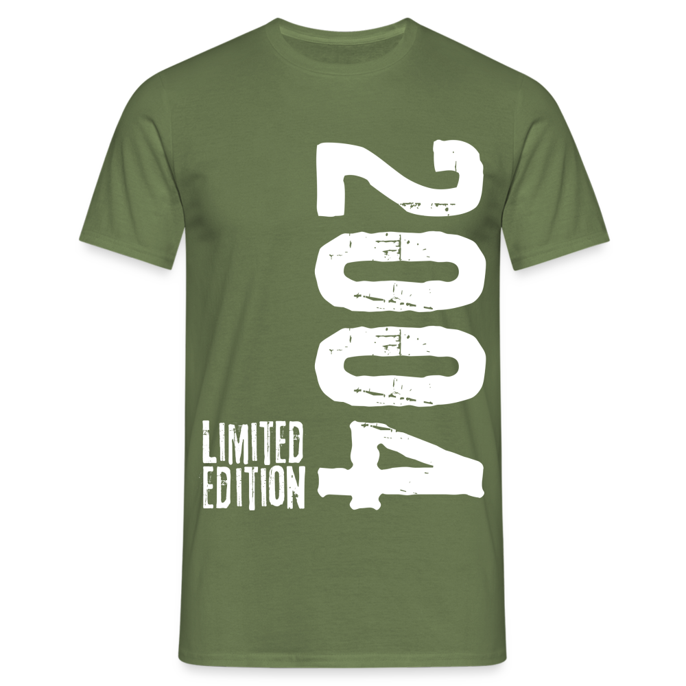 18. Geburtstag 2004 Limited Edition Geschenkidee T-Shirt - Militärgrün