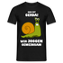 Das Ist Gerda Wir Joggen Gemeinsam Laufen Langsame Schnecke Lustiges T-Shirt - Schwarz