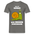 Das Ist Gerda Wir Joggen Gemeinsam Laufen Langsame Schnecke Lustiges T-Shirt - Graphit