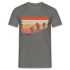 Berge Wandern Wander Shirt Retro Style Geschenk Lustiges T-Shirt - Graphit