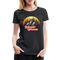 Wandern Berge Shirt Wander Woman Geschenk Lustiges Frauen Premium T-Shirt - Schwarz