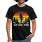 Berge Wandern Shirt Ich Bin Weg Lustiges Geschenk T-Shirt - Schwarz