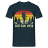 Berge Wandern Shirt Ich Bin Weg Lustiges Geschenk T-Shirt - Navy