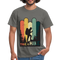 Berge Wandern Shirt Retro Style Lustiges Geschenk T-Shirt - Graphit