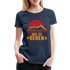 Berge Wandern Shirt Muss gehen der Berg ruft Lustiges Geschenk Frauen Premium T-Shirt - Navy