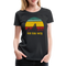 Berge Wandern Shirt Ich Bin Weg Lustiges Geschenk Frauen Premium T-Shirt - Schwarz