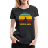 Berge Wandern Shirt Ich Bin Weg Lustiges Geschenk Frauen Premium T-Shirt - Schwarz