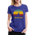 Berge Wandern Shirt Ich Bin Weg Lustiges Geschenk Frauen Premium T-Shirt - Königsblau