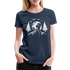 Bergmensch Berge Wandern Natur Shirt Lustiges Geschenk Frauen Premium T-Shirt - Navy