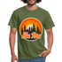 Bergmensch Berge Wandern Natur Shirt Hike More Lustiges Geschenk T-Shirt - Militärgrün