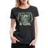 Bergmensch Berge Wandern Natur Shirt Hike Like A Girl Lustiges Geschenk Frauen Premium T-Shirt - Schwarz