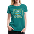 Bergmensch Berge Wandern Natur Shirt Hike Like A Girl Lustiges Geschenk Frauen Premium T-Shirt - Divablau