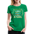 Bergmensch Berge Wandern Natur Shirt Hike Like A Girl Lustiges Geschenk Frauen Premium T-Shirt - Kelly Green