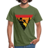 Bergmensch Berge Wandern Natur Shirt Retro Style Lustiges Geschenk T-Shirt - Militärgrün