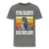 Werkstatt Shirt Einmal mit Profis war früher - heute reicht schon einmal ohne Idioten Lustiges Männer Premium T-Shirt - Asphalt