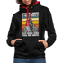 Werkstatt Shirt Einmal mit Profis war früher - heute reicht schon einmal ohne Idioten Kontrast-Hoodie - Schwarz/Rot