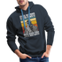 Werkstatt Shirt Einmal mit Profis war früher - heute reicht schon einmal ohne Idioten Herren Premium Hoodie - Navy