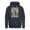 Werkstatt Shirt Einmal mit Profis war früher - heute reicht schon einmal ohne Idioten Herren Premium Hoodie - Navy