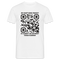 QR Code Shirt Bevor Du Fragst, NEIN Scanne das Shirt Lustiges T-Shirt - white