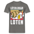 Löten Digga Löten Biertrinker Shirt Bier Schnecke T-Shirt - Graphit