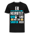 Herren JGA Shirt Junggesellenabschied Polterabend Premium T-Shirt - Schwarz