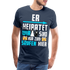 Herren JGA Shirt Junggesellenabschied Polterabend Premium T-Shirt - Navy