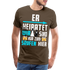 Herren JGA Shirt Junggesellenabschied Polterabend Premium T-Shirt - Edelbraun