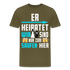 Herren JGA Shirt Junggesellenabschied Polterabend Premium T-Shirt - Khaki